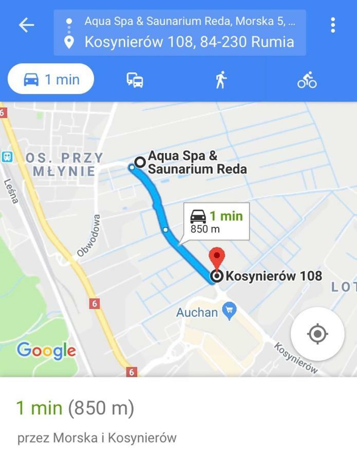 Apartament Przy Aquaparku W Redzie Rahmel Exterior foto